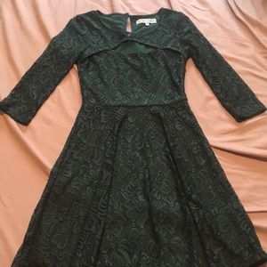 Beautiful emerald green dress